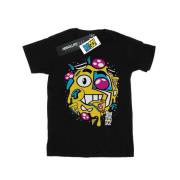 DC Comics Heren teen titans go pizza gezicht t-shirt