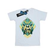 DC Comics Heren aquaman the trench crest t-shirt