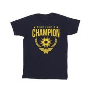 DC Comics Heren wonder woman play like a champion t-shirt