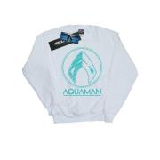 DC Comics Dames aquaman aqua logo sweatshirt