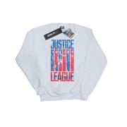 DC Comics Dames justice league movie team sweatshirt met vlag