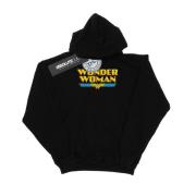 DC Comics Heren wonder woman tekst logo hoodie