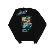 DC Comics Heren aquaman character tiles sweatshirt