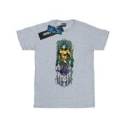 DC Comics Dames aquaman oceaanmeester katoenen vriendje t-shirt