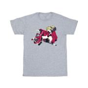 DC Comics Heren harley quinn rollerskates t-shirt