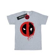 Marvel Avengers Heren deadpool split splat logo t-shirt