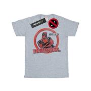 Marvel Avengers Heren deadpool serieus spraakballon t-shirt