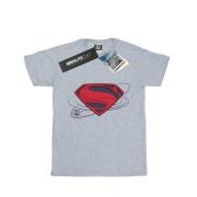 DC Comics Dames justice league movie superman logo cotton boyfriend t-...