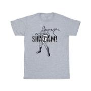 DC Comics Heren shazam outline t-shirt