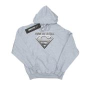 DC Comics Heren superman man of steel shield hoodie