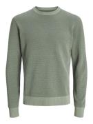 Jack & Jones Jjeglobe knit crew neck noos olijf