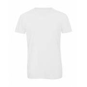 B and C Heren triblend v hals t-shirt