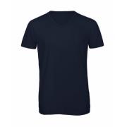 B and C Heren triblend v hals t-shirt