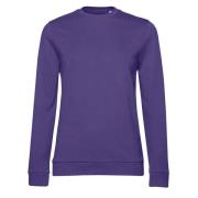 B and C Dames frans terry sweatshirt met inzetstuk