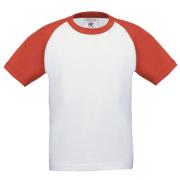 B and C Kinderen/kinderen base-ball t-shirt