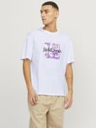 Jack & Jones Jorlafayette branding tee ss crew n