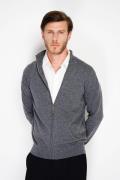 William de Faye Vest dark gray