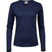 Tee Jays Dames interlock t-shirt met lange mouwen