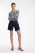 Studio Anneloes 08682 sailon colour denim short dark blue