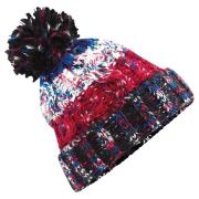 Beechfield Vrouwen/dames kurkentrekker pom pom beanie