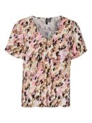 Vero Moda Vmeasy v-neck ss blouse r1 wvn ga dessin