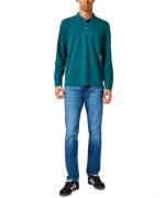 Wrangler Ongsleeve polo green