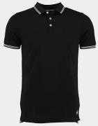 Bos Bright Blue Polo korte mouw jason polo fine pique contras 24108ja0...