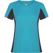 Roly Dames shanghai sport t-shirt met korte mouwen