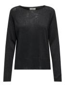 Jacqueline de Yong Kaya lurex l/s on raglan slit pul