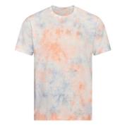 Awdis Heren t-shirt met stropdasverf