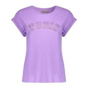 Geisha t-shirt paris 52116-41 380 purple