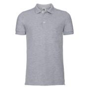 Russell Athletic Heren heather stretch fitted poloshirt