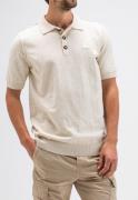 Butcher of Blue Clifden polo m2416003 beige grey 618  heren polo truit...