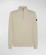 Peuterey Half zip sweater dory tapioca