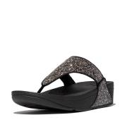 FitFlop Lulu multi-tonal glitter toe-post sandals