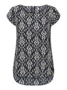 Only onlvic s/s aop top noos wvn 15161116 total eclipse felina