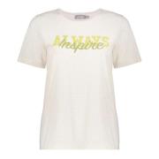 Geisha t-shirt always inspire 52146-24 720 sand/green