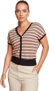 King Louie V-button top rocca