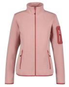 Icepeak bowersville fleece sweater met rits dames pink
