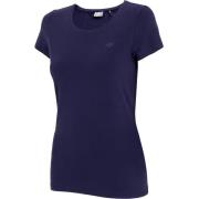 4F Dames h4z22 effen normaal t-shirt
