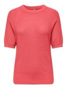 Only Onllecia life ss raglan o-neck cc k koraal
