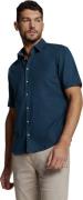 No Excess Shirt short sleeve solid with linen night