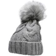4F Dames gebreide bobble muts