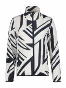 Luhta ellala fleece sweater met rits dames -