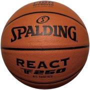 Spalding & Bros  React tf 250 logo leren basketbal