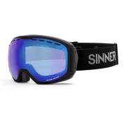 Sinner *mohawk + mt bk-dl blu sintrast vnt skibril black/black/white