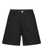 Summum Short cotton linen twill shorts 4s2800-12247