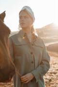 Only Asmin-siesta ls linen bl shirt army