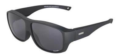 Sinner sunrise matte black-sintec® smoke ski zonnebril -