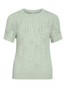 Vila Vicotti ss o-neck knit top noos mint